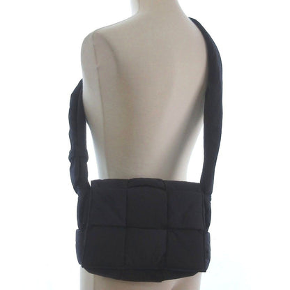 Bottega Veneta Padded Tech Small Cassette Shoulder Bag Crossbody Dark Navy — view 7