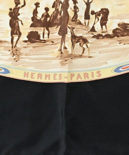 Hermes Scarf Beige — view 3