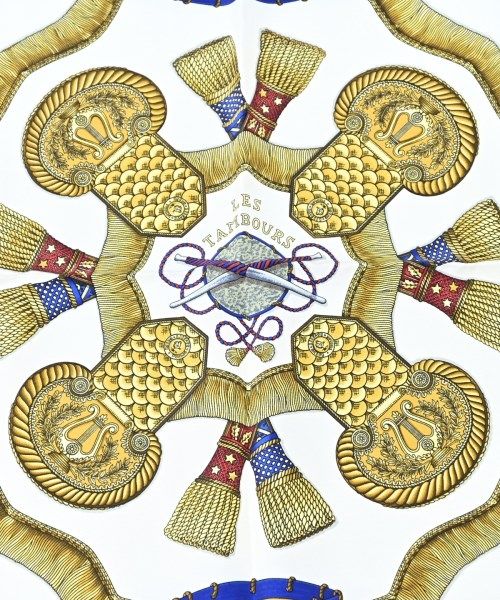 Hermes Bandana Scarf Blue — view 2