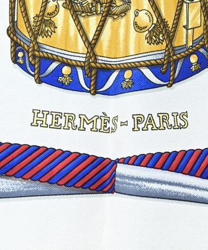 Hermes Bandana Scarf Blue — view 4