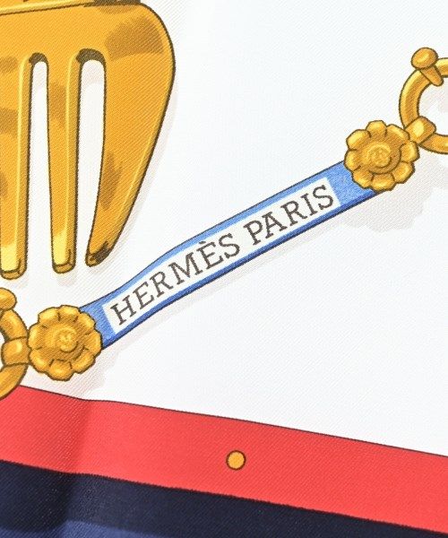 Hermes Bandana Scarf Blue — view 2