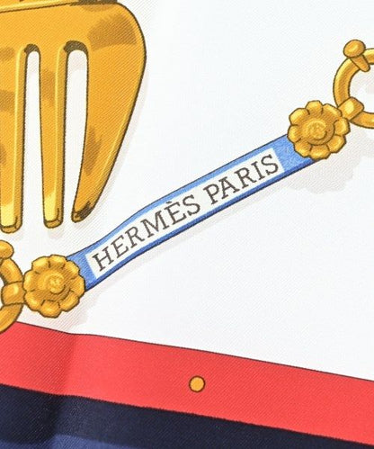 Hermes Bandana Scarf Blue — view 2