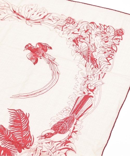 Hermes Bandana Scarf White — view 6