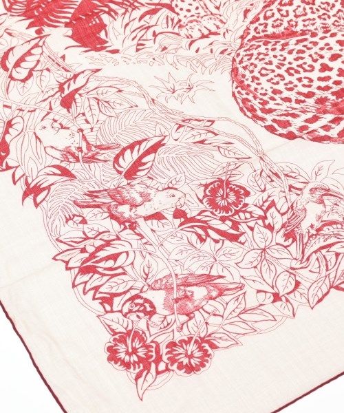 Hermes Bandana Scarf White — view 5