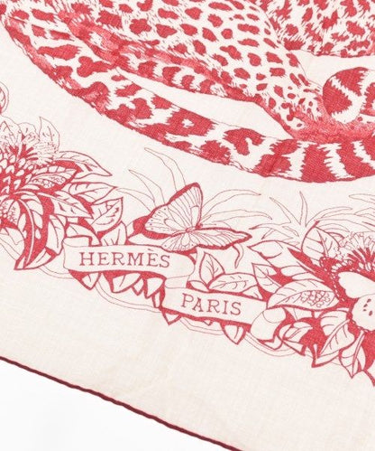 Hermes Bandana Scarf White — view 3