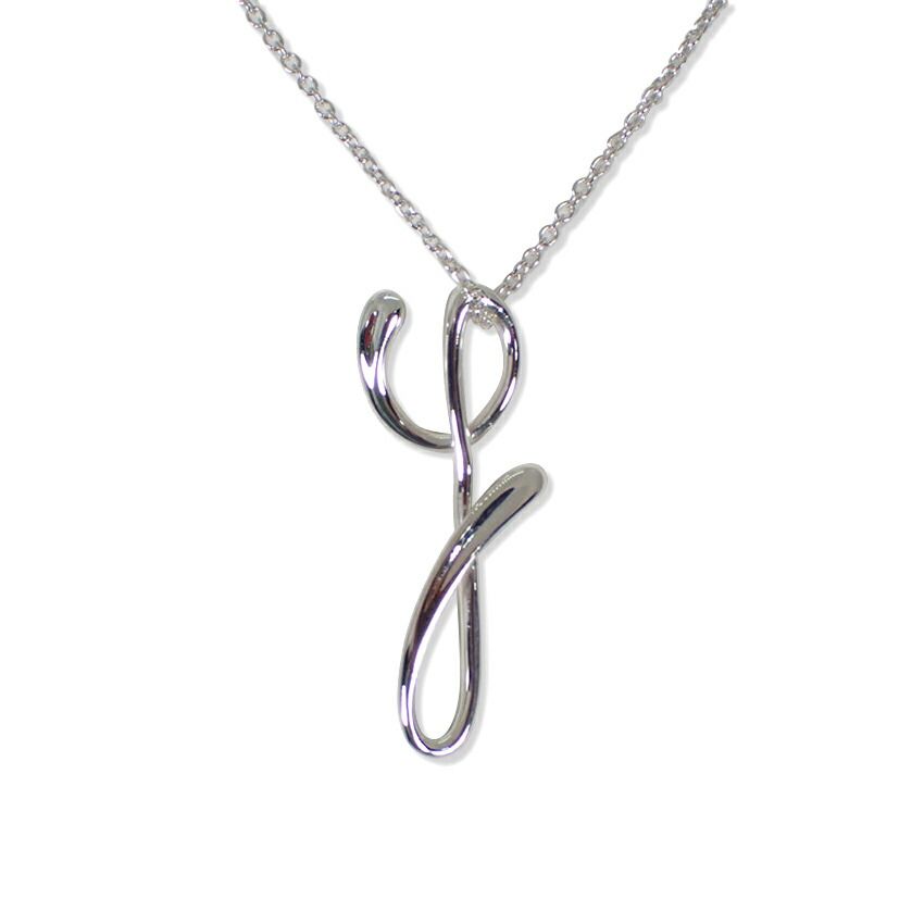 Tiffany & Co 925 Initial Pendant Necklace
