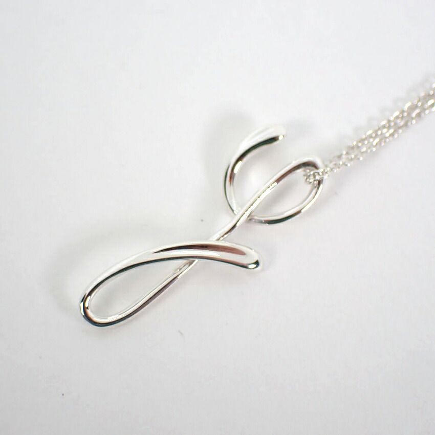 Tiffany & Co 925 Initial Pendant Necklace — view 6