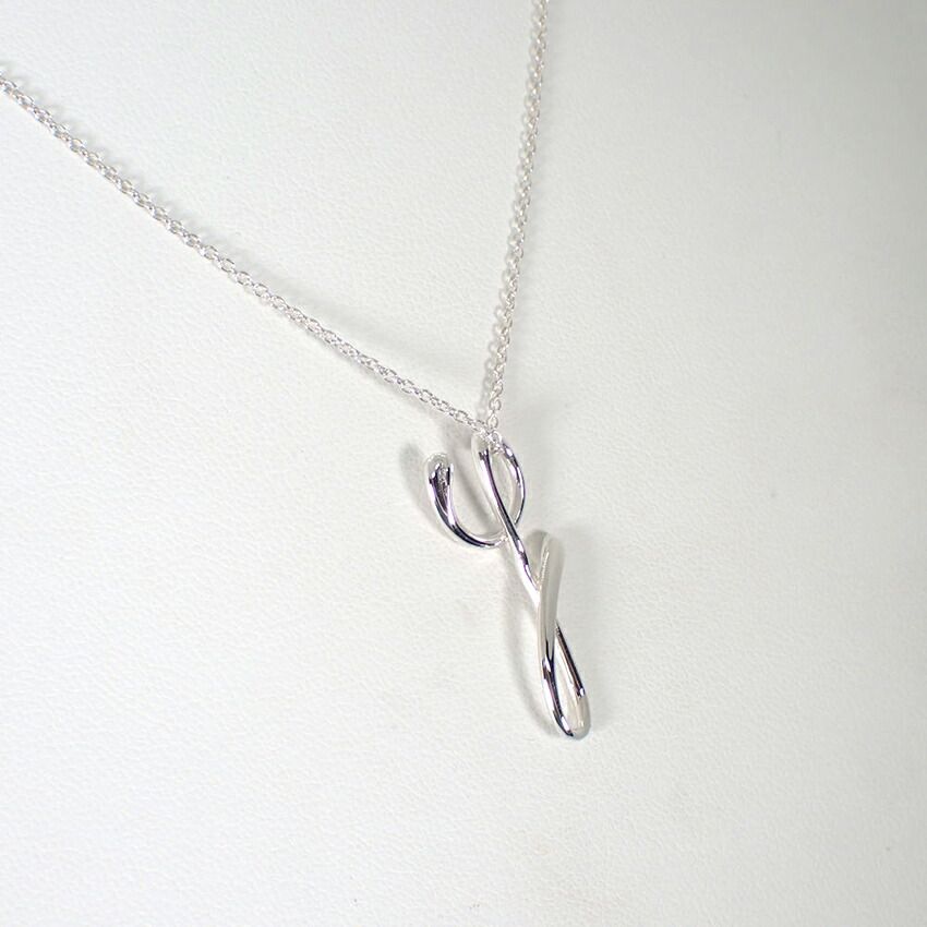 Tiffany & Co 925 Initial Pendant Necklace — view 3