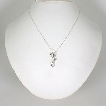 Tiffany & Co 925 Initial Pendant Necklace — view 2