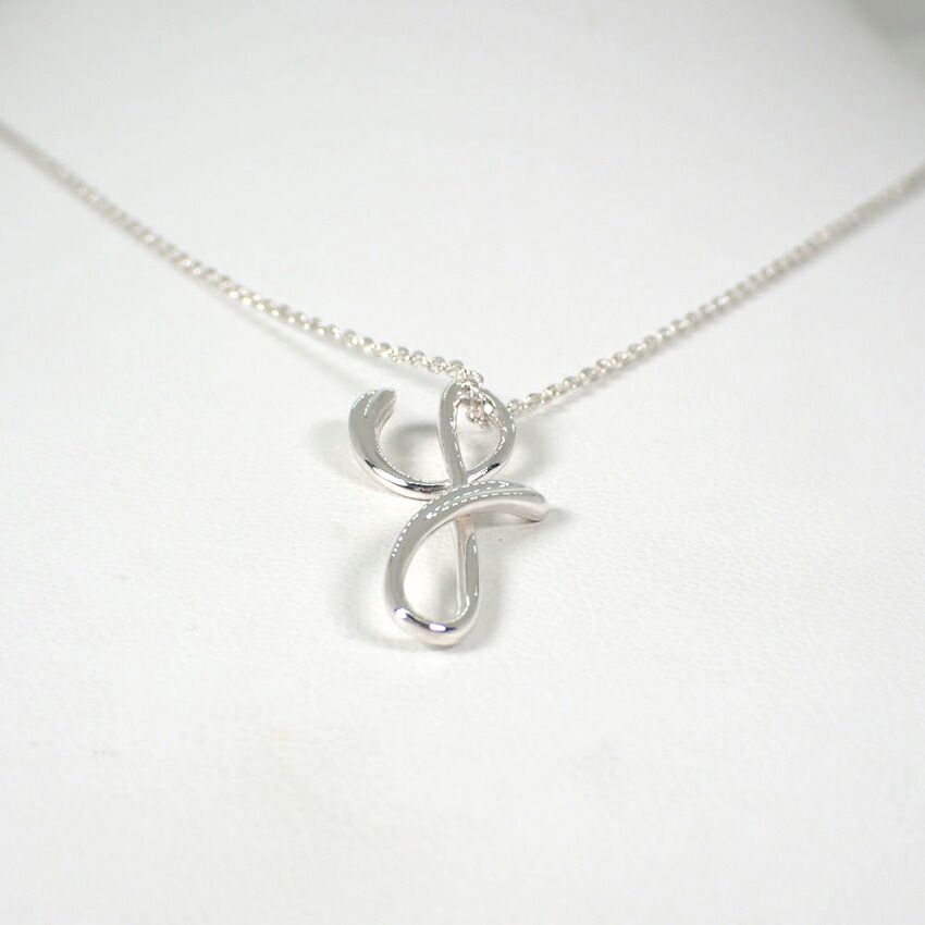 Tiffany & Co 925 Initial Pendant Necklace — view 4