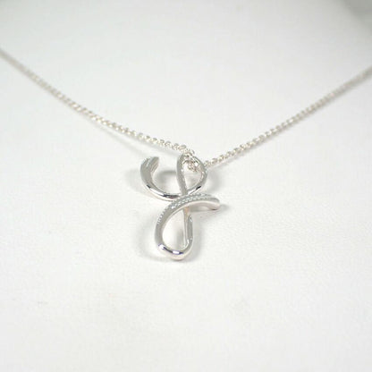 Tiffany & Co 925 Initial Pendant Necklace — view 4