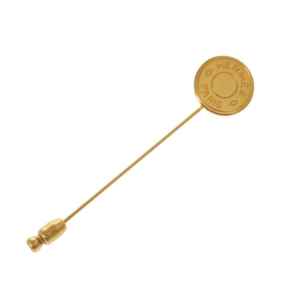 Hermes Series Brooch Gold