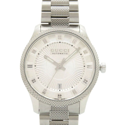 Gucci Eryx Date 126.3 Silver SS Automatic Watch
