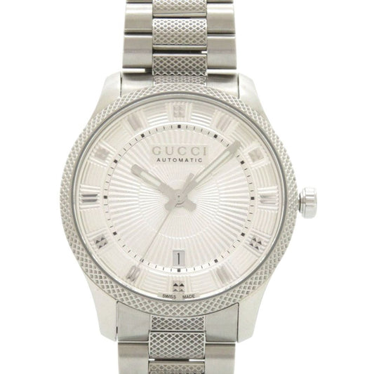 Gucci Eryx Date 126.3 Silver SS Automatic Watch