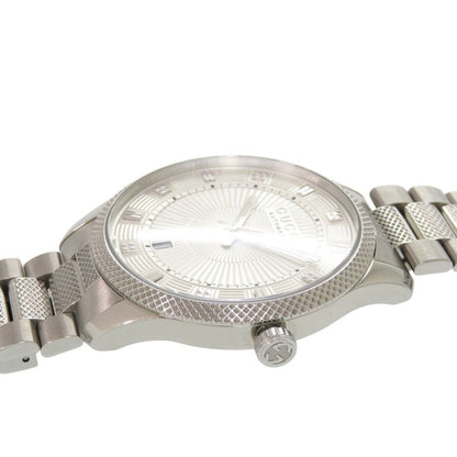 Gucci Eryx Date 126.3 Silver SS Automatic Watch — view 6