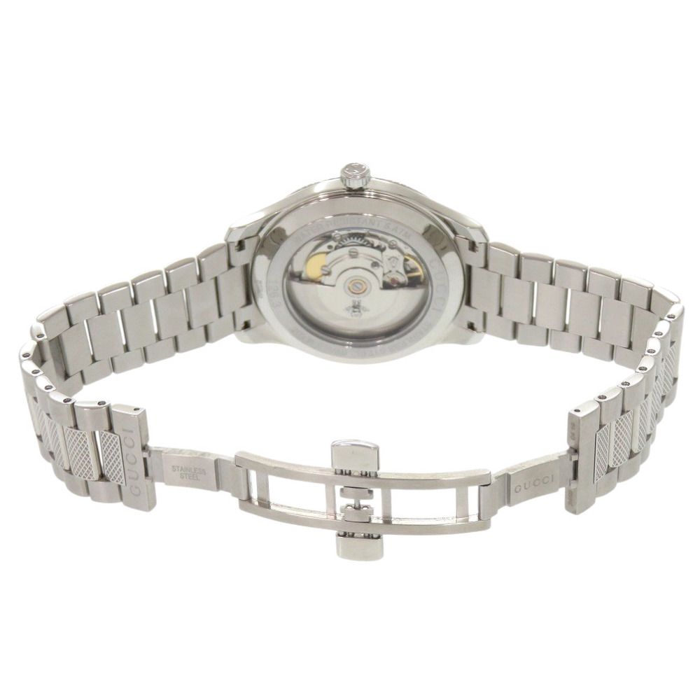 Gucci Eryx Date 126.3 Silver SS Automatic Watch — view 2