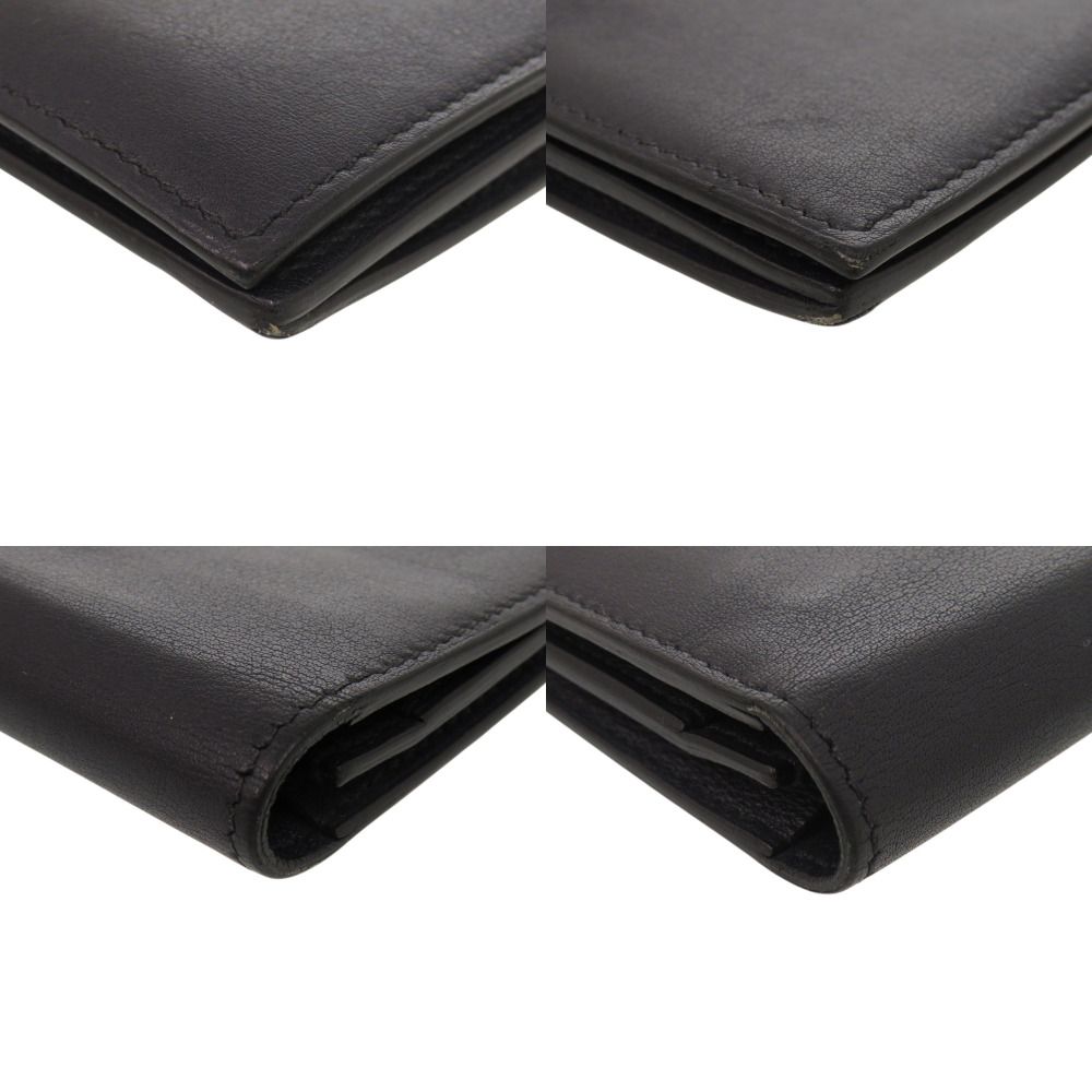 Hermes Citizen Twill Swift Blue Indigo Wallet — view 3