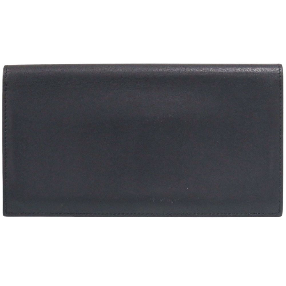 Hermes Citizen Twill Swift Blue Indigo Wallet — view 2
