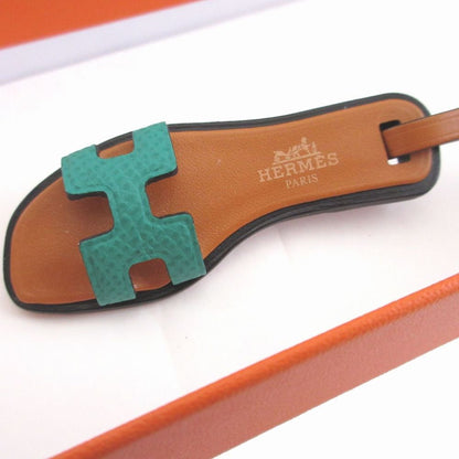 Hermes Orannano Charm Vert Jade Veau Epsom Battra Vache Hunter Key Holder — view 5