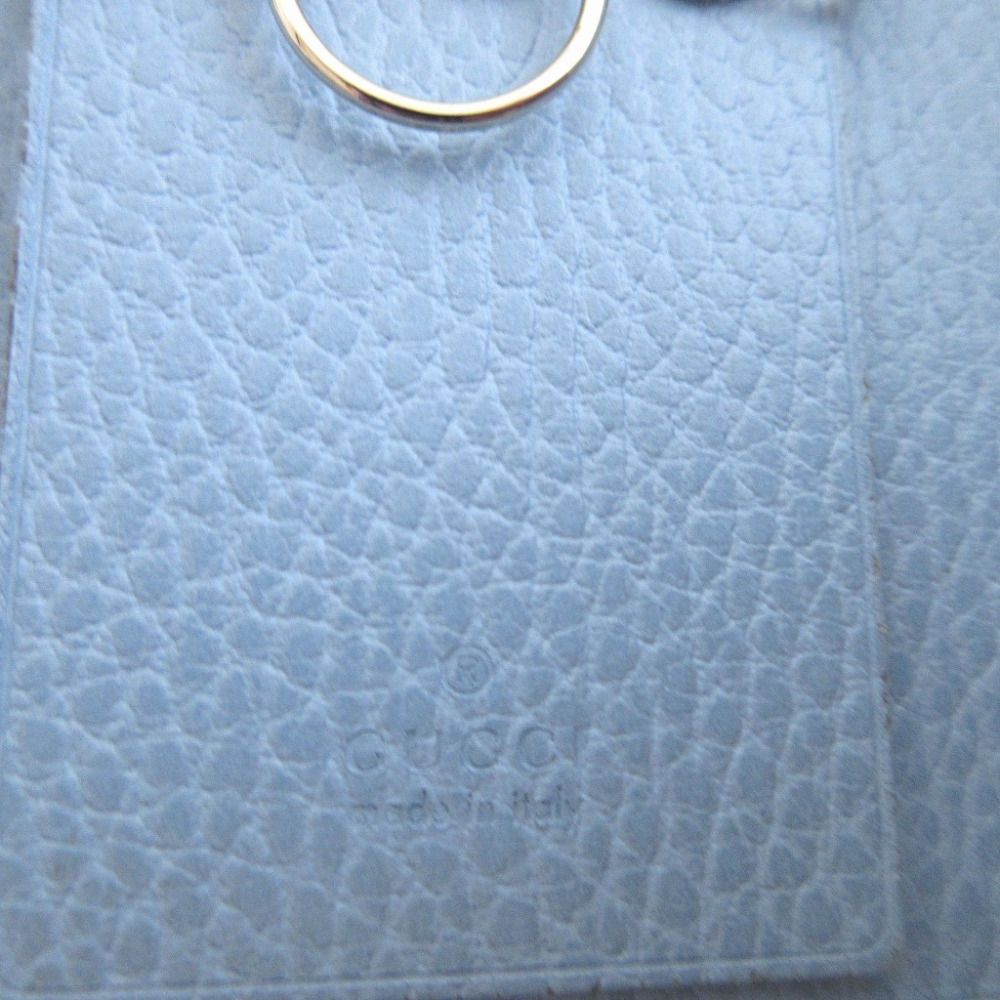 Gucci Swing Leather Light Blue 6 Row Key Case Key Holder — view 8