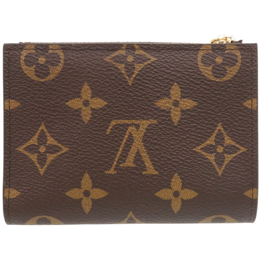 Louis Vuitton Portefeuille Lisa Blue Olympe Monogram Bifold Wallet — view 3