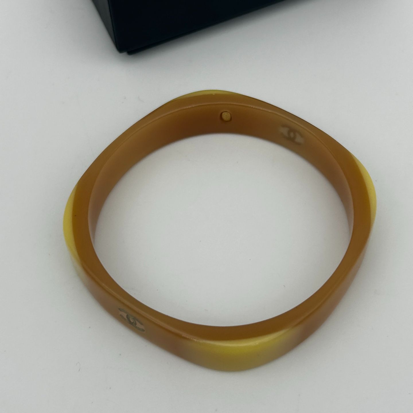 Chanel CC Logo Bangle Bracelet — view 8