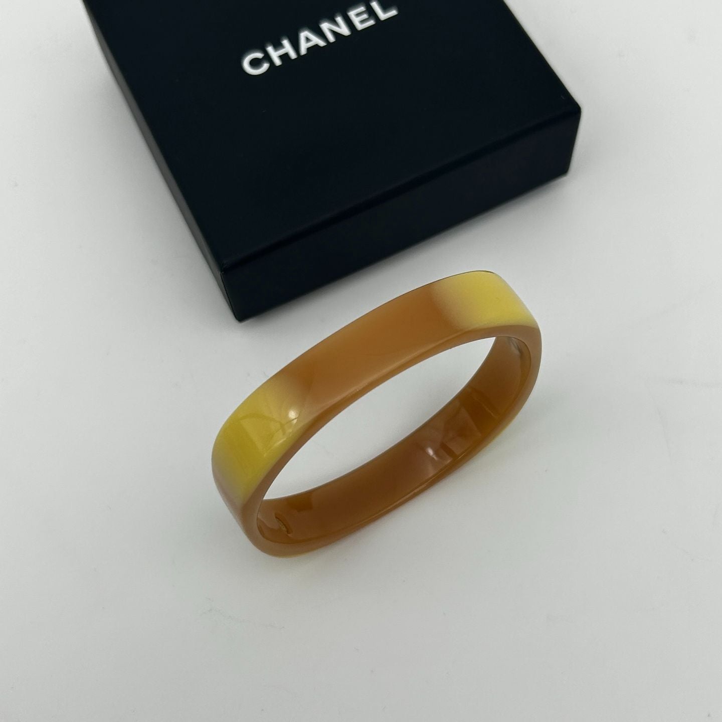 Chanel CC Logo Bangle Bracelet — view 4