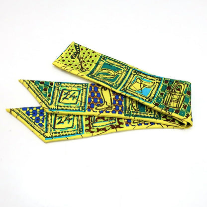 Hermes Heaven Twilly le Boubou Yellow Silk — view 4