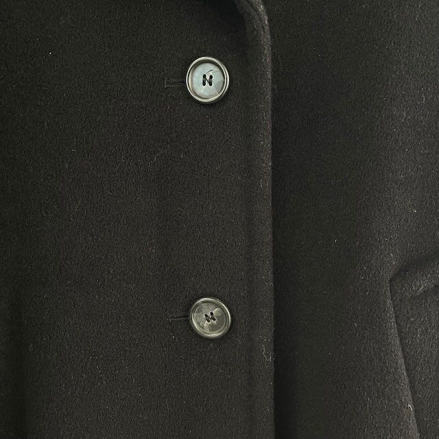 Max Mara Wool Coat Black 40 — view 3