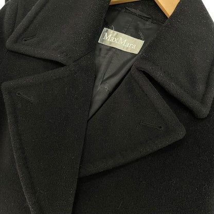 Max Mara Wool Coat Black 40 — view 6