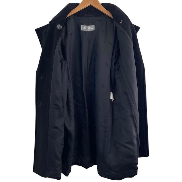 Max Mara Wool Coat Black 40 — view 4