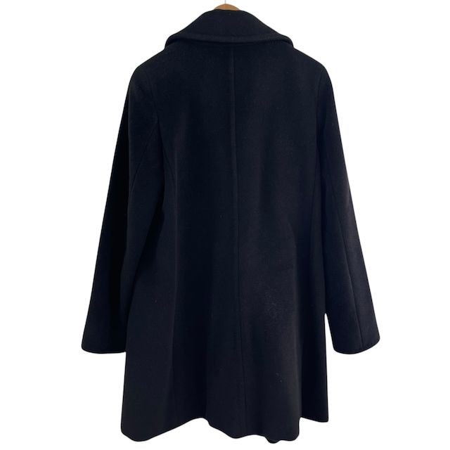 Max Mara Wool Coat Black 40 — view 2
