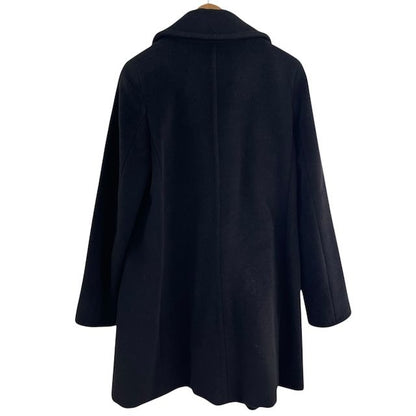Max Mara Wool Coat Black 40 — view 2