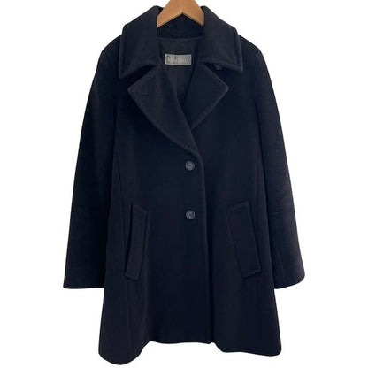 Max Mara Wool Coat Black 40