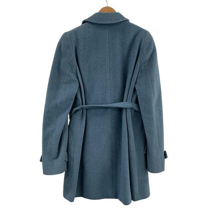 Max Mara Wool Coat Pcoat Blue 42 LL — view 2