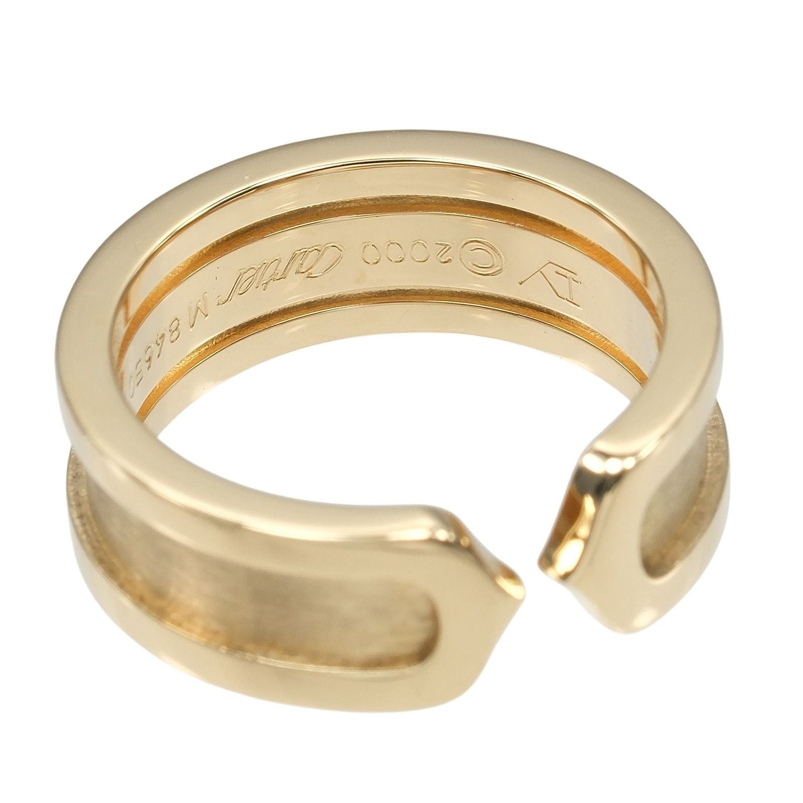 Cartier 2C Gold Ring — view 5