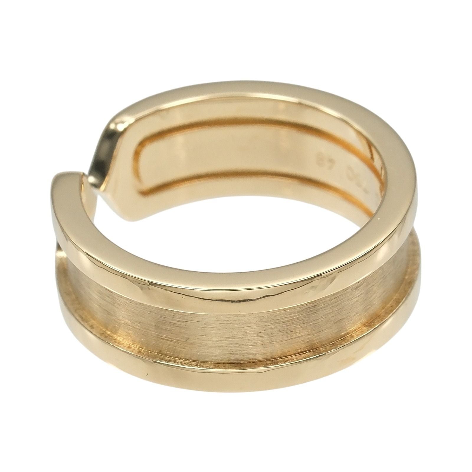 Cartier 2C Gold Ring — view 7