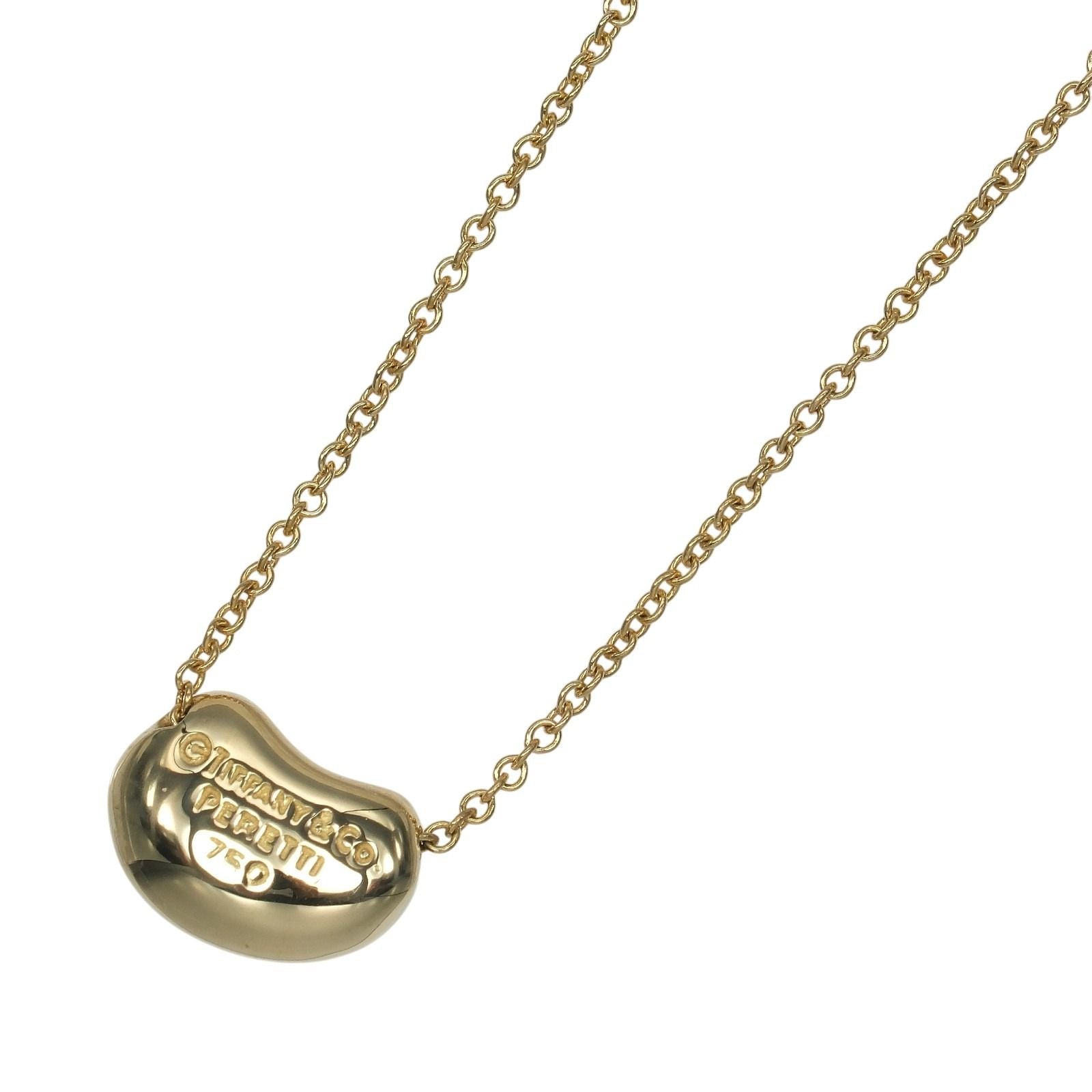 Tiffany & Co Bean Gold Necklace — view 3