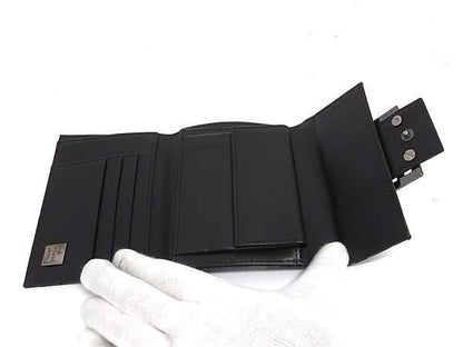 Fendi Trifold Wallet Zucca Brown Canvas Leather — view 4