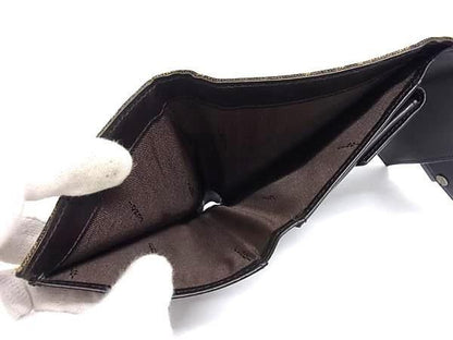 Fendi Trifold Wallet Zucca Brown Canvas Leather — view 5
