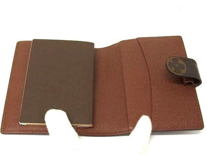 Louis Vuitton Notebook Cover Agenda Mini Brown Monogram — view 5