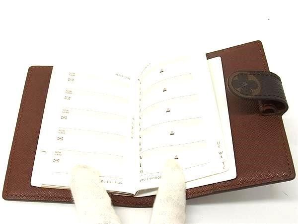 Louis Vuitton Notebook Cover Agenda Mini Brown Monogram — view 4