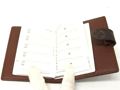 Louis Vuitton Notebook Cover Agenda Mini Brown Monogram — view 4