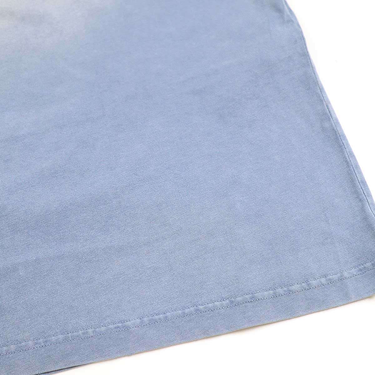 Balenciaga BE Kind Print Distressed T-Shirt Blue — view 5