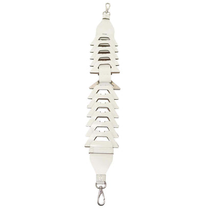 Prada Architectural Leather Strap White — view 3