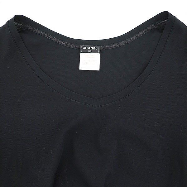 Chanel Logo Shirt Black — view 4