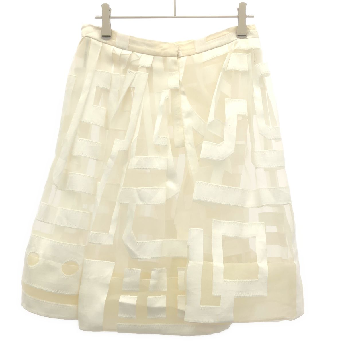 Celine Sample Sheer Skirt — view 2
