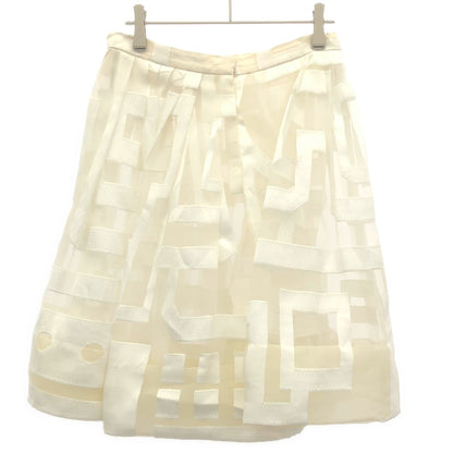 Celine Sample Sheer Skirt — view 2