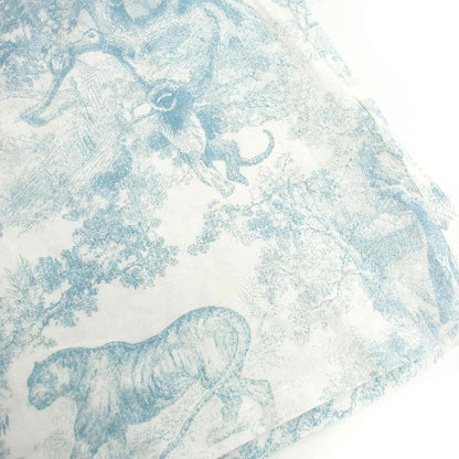 Dior Toile de Jouy Sauvage Motif Dioliviera T-Shirt White Blue XS — view 5