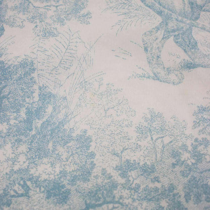 Dior Toile de Jouy Sauvage Motif Dioliviera T-Shirt White Blue XS — view 6